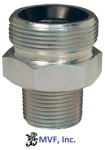 Dixon Boss Ground Joint male Spud Wing Nut Thread x 3/4" male NPT Polymer GM8 - Picture 1 of 5
