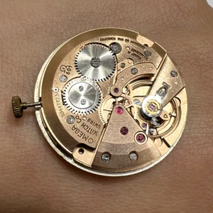 Omega Movement Manual Cal.601 Swiss Made 17 Jewels Running - Imagen 1 de 11