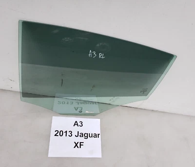 ✅ 09-15 OEM Jaguar XF Supercharged Rear Left Driver Side Door Window Glass - Image 1 of 4