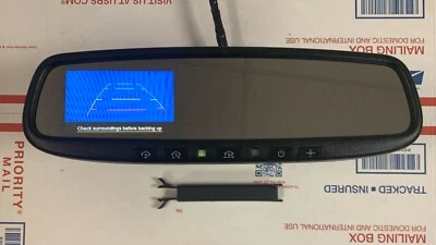 12 SUBARU OUTBACK REAR VIEW MIRROR WITH BACK UP CAMERA DISPLAY - Image 1 of 4