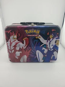 Pokemon Trading Card Game Lunch Box Pail Treasure Chest Tin Container EMPTY 2021 - Picture 1 of 7