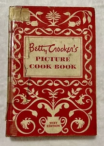 Betty Crocker's Picture Cook Book 1950 1st Ed 7th Printing Hardcover Vin Text Ed - Bild 1 von 13