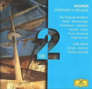 Wagner - Overtures & Preludes (2xCD 2005) Böhm; Kubelik; Karajan; Jochum; Gerdes - Picture 1 of 2