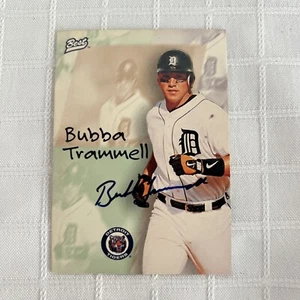 1998 Detroit Tiger's Best Auto Color Gradient Variation Bubba Trammell Card - Picture 1 of 3