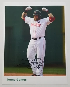 Jonny Gomes Signed 8.5x11 Photo Boston Strong Red Sox Legend RAD - Picture 1 of 1