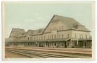C1915 La Junta Colorado Santa Fe Railroad Station Depot