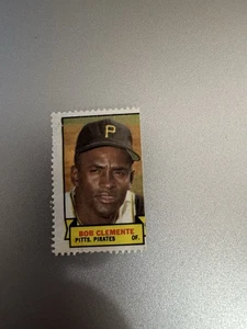 Estampillas Topps 1969 Roberto Clemente en muy buen estado - Imagen 1 de 2