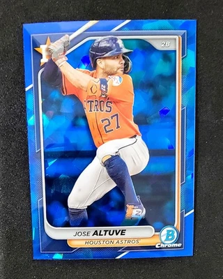 2024 年 Bowman 铬蓝宝石 #57 Jose Altuve — 第 1/2 张图片
