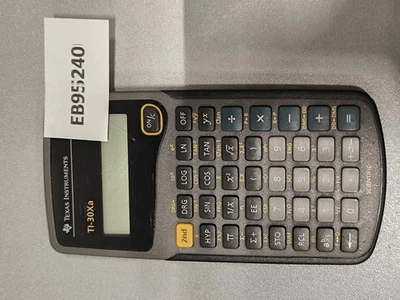 Texas Instruments TI-30Xa Scientific Calculator - Used, Working Condition - Image 1 of 3