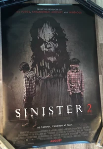 SINISTER 2 Original 27" x 40" D/S Movie Poster 2015 Ethan Hawke - Lucas Zumann - Picture 1 of 4