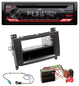 JVC CD DAB USB Bluetooth MP3 Autoradio für Mercedes Viano Vito 06-14 schwarz - Bild 1 von 8