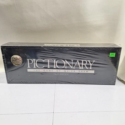 Pictionary First Edition (1985) The Game of Quick Draw - Brand New Sealed - Image 1 of 4