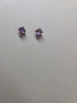 pendientes amatista Foto 1 de 3