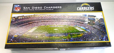 NFL Masterpieces San Diego Chargers JACK MURPHY STADIUM Panoramic Puzzle 1000 pc - Image 1 of 4