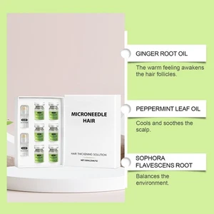 6pcs SET MICRONEEDLE Hair Regrowth System, Advanced Hair Treatment Ginseng - Bild 1 von 15