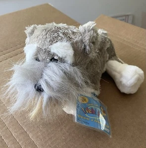 Ganz Webkinz Schnauzer HM159 Stofftier Plüsch Hund Neu mit Etikett + Code - Bild 1 von 5