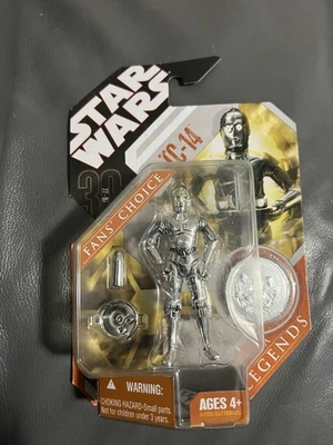Figura de acción Star Wars 30th TC-14 3,75" con moneda Fan's Choice Saga Legends Foto 1 de 4