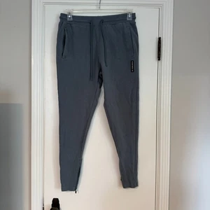 YoungLA Herren Perfect Jogger Ankle Zip Slim Hose Blau Größe L - Bild 1 von 10