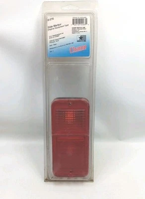 ¡NUEVO! CHAMP 1969-1984 CHEVROLET/GMC REPUESTO TRASERO ROJO MARCADOR LATERAL, 915119 Foto 1 de 4