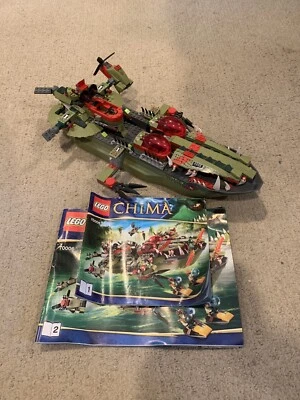 LEGO 70006 LEGENDS OF CHIMA: Cragger's Command Ship incomplete With Instructions - Image 1 of 4