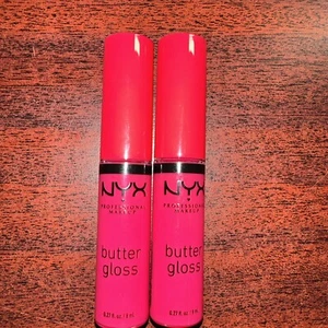2-* NYX Professional * - Butter Gloss Non-Stick Lip Gloss # BLG38 SUMMER FRUIT - Picture 1 of 2