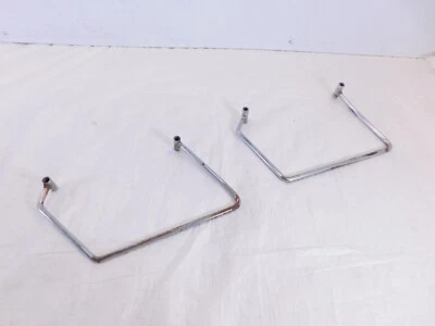 Soportes de soporte de alforja trasera izquierda y derecha personalizados Yamaha V-Star 1100 Midnight Foto 1 de 4