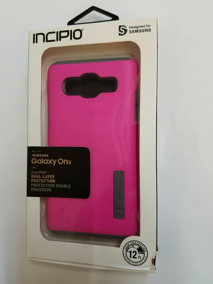 Funda protectora rígida rosa Incipio para teléfono para T-Mobile Samsung On5 G550 Foto 1 de 4