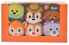 Disney Store Tsum Tsum Rescue Rangers Chip And Tale Plush Stuffed Toy Set Box