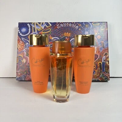 Juego de regalo de perfume para mujer CARLOS SANTANA EDP 3,4 oz + 6,7 oz Body Ltn & Wash - NUEVO Foto 1 de 4