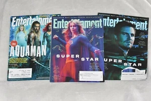 Entertainment Weekly - DC - Supergirl / Aquaman / Green Arrow ( lot 3 ) - Picture 1 of 4