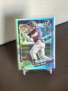 2023 Donruss Holo Carolina Blue #87 Drew Romo - Picture 1 of 2