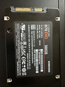 Samsung 870 EVO 2.5" 500GB SATA SSD - Black (MZ-77E500E)
