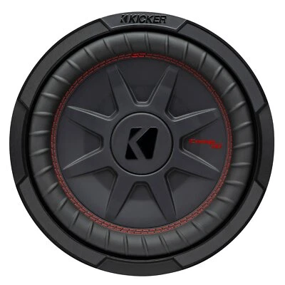 Kicker CWRT12, CompRT 12" 2-Ohm Doble Bobina de Voz Subwoofer Poco Profundo (48CWRT122) Foto 1 de 4