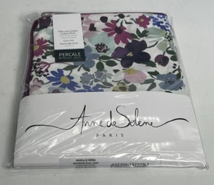 NEW Anne de Solene Paresse Percale 100% Cotton Standard Sham Floral 22x27" - Picture 1 of 2