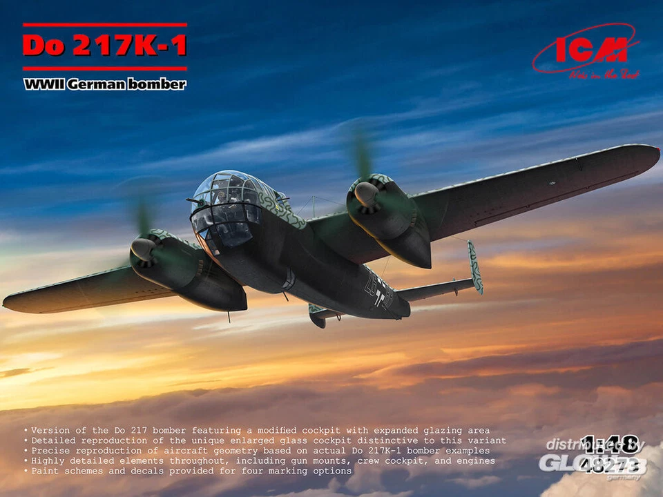 ICM: Do 217K-1, WWII German bomber in 1:48 [3318273 - Immagine 1 di 1