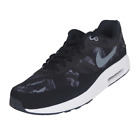 Nike Air Max 1 PRM TAPE chaussures hommes baskets noires 599514 001 vintage taille 9 DS