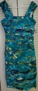 Adrianna Papell Bandage Shred Sheath/Bodycon Dress Size 10 NWT AMAZIING - Picture 1 of 12