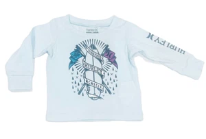 Hurley Boys Long Sleeve  Shirt Top Size  24 Months NWT - Picture 1 of 2