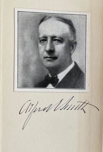 The Happy Warrior, Alfred E. Smith by Franklin Roosvelt signed "Alfred Smith" HC - Picture 1 of 13