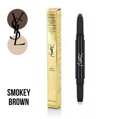 Yves Saint Laurent YSL Eye Duo Smoker Creamy Eyeshadow Duo In 2 Shades - Image 1 of 3