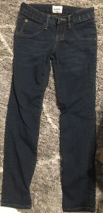 Hudson Jeans Girls Dark Wash Straight Leg-sz 7 Used - Picture 1 of 5
