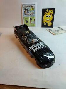 1/24 scale FUN CAR slot car drag car body only BLACK BAD new never pinned