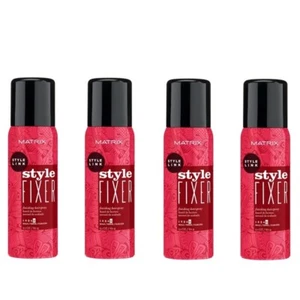 Matrix Style Link Style Fixer Finishing Hairspray 2.1 oz 4 PACK Travel Size Cans - Picture 1 of 9