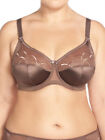 Elomi Cate Bra Full Cup Banded Underwired Bras Lingerie Ink Pecan Raisin