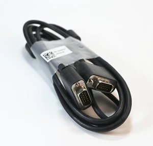Dell 5KL2H06509 JH02A3B 5.5 Feet Male to Male 15 pin VGA Monitor Display Cable - Picture 1 of 5