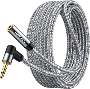 3.5mm Audio Extension Cable Stereo Headphone Cord 4FT Male to Female Car AUX MP3 - Picture 1 of 7