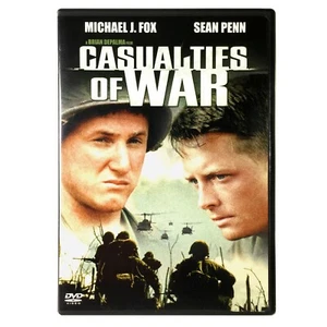 Casualties of War (DVD, 1989, Widescreen)    Michael J. Fox    Sean Penn - Imagen 1 de 3