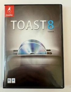 Toast 8 Titanium Edition Mac - Sin Manuel - Se envía GRATIS en EE. UU. - Imagen 1 de 4