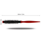 Roller Kamm Holz Spitze Griff Nylon Bristles Hair Brush Kamm (15) NEW