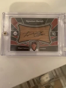 Miguel cabrera signature barrels autograph upper deck- Other Listing $4000 - Picture 1 of 2